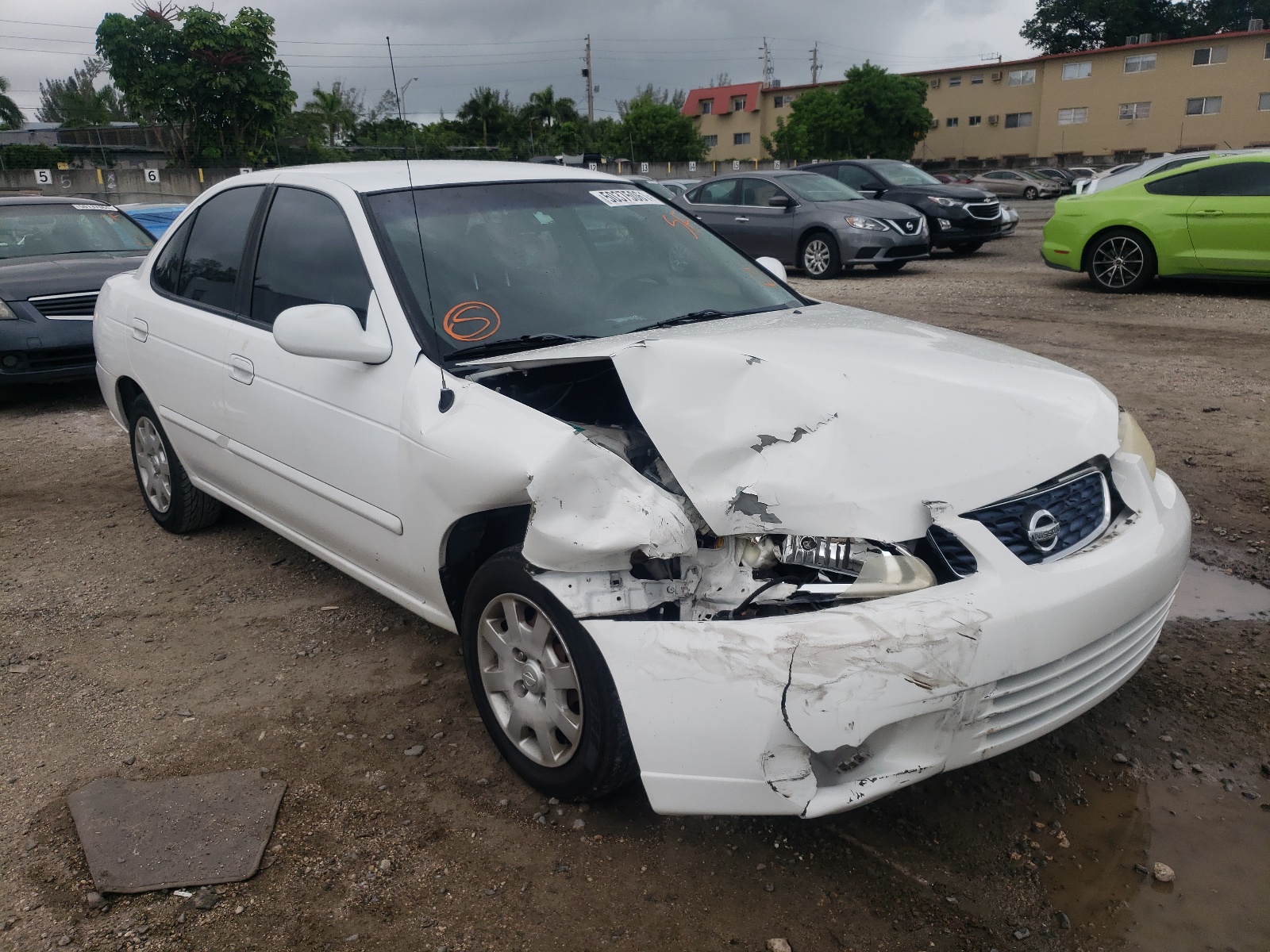 Photo 1 from auction – 2002 NISSAN SENTRA XE with VIN 3N1CB51DX2L682237