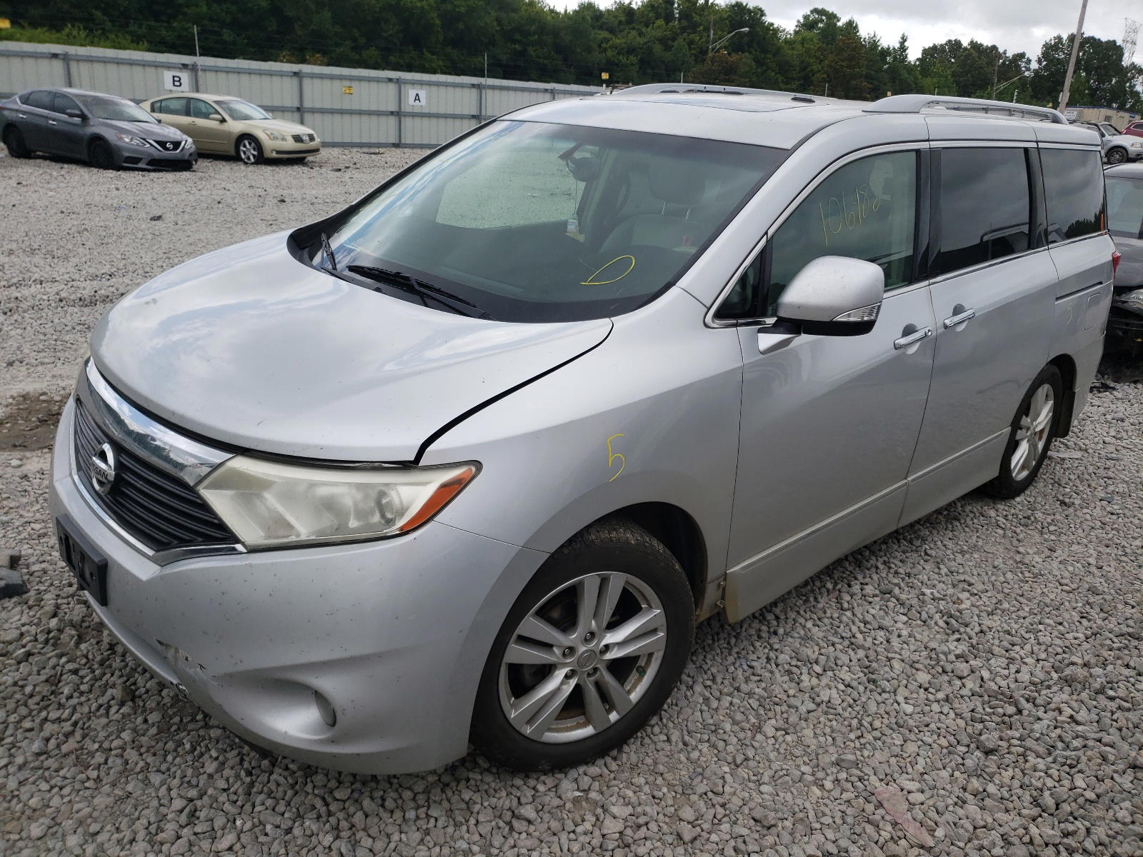 Photo 2 from auction – 2012 NISSAN QUEST S with VIN JN8AE2KP9C9033935