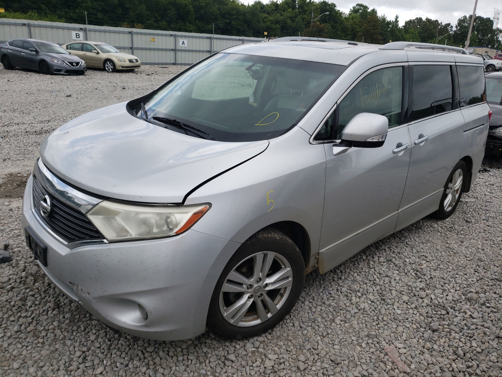 Zdjęcie 2 z aukcji – 2012 NISSAN QUEST S z VIN JN8AE2KP9C9033935