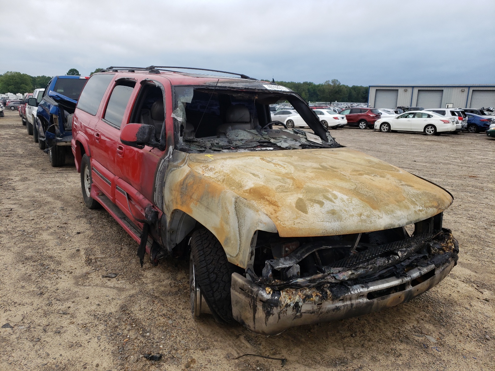 CHEVROLET SUBURBAN K 2002 with VIN 3GNFK16Z52G297675 - Photo from auction