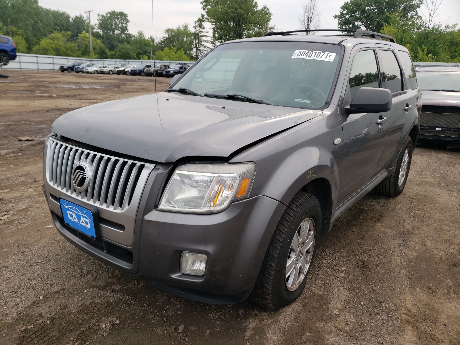 Photo 2 from auction – 2009 MERCURY MARINER with VIN 4M2CU81719KJ25645