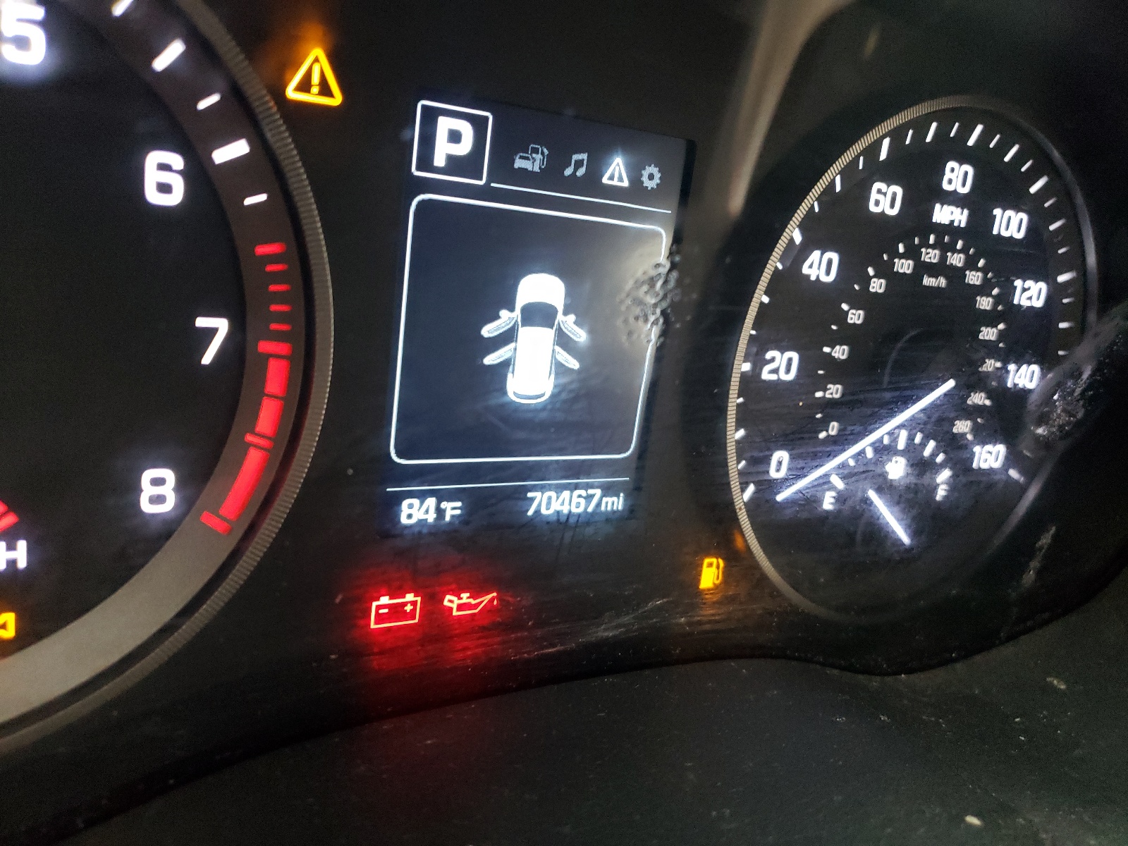 Photo 8 from auction – 2017 HYUNDAI TUCSON with VIN KM8J3CA23HU382781