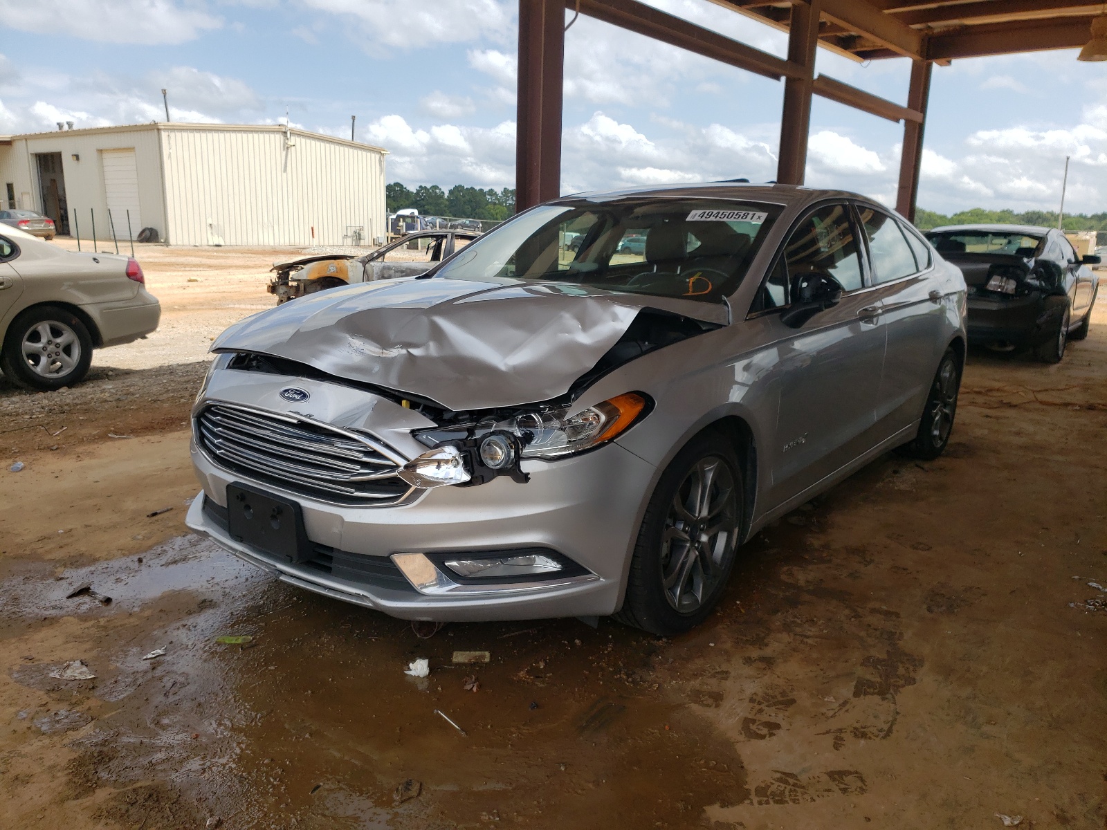 Photo 2 from auction – 2017 FORD FUSION SE with VIN 3FA6P0LU3HR325117