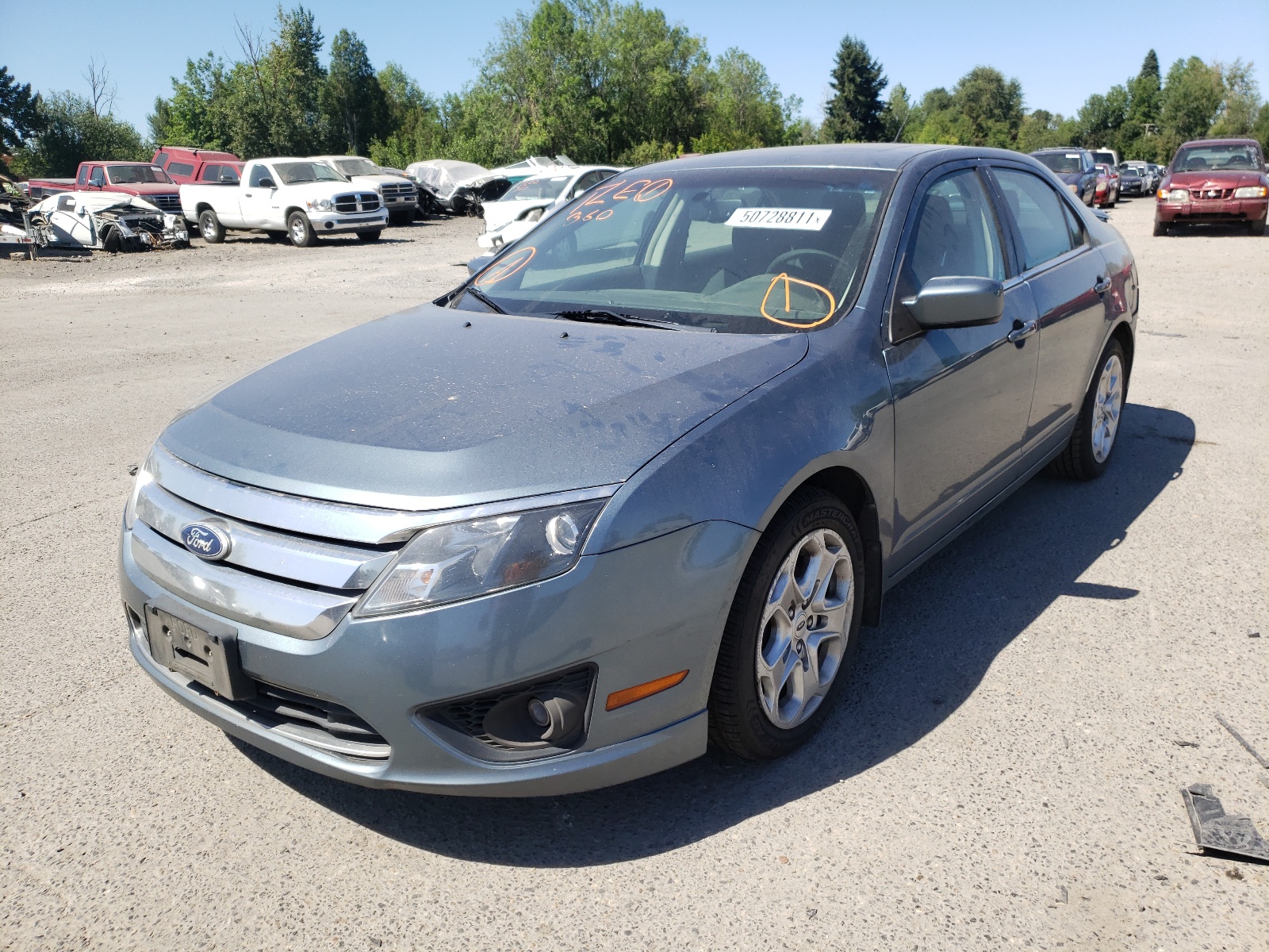 Photo 2 from auction – 2011 FORD FUSION with VIN 3FAHP0HA6BR161179