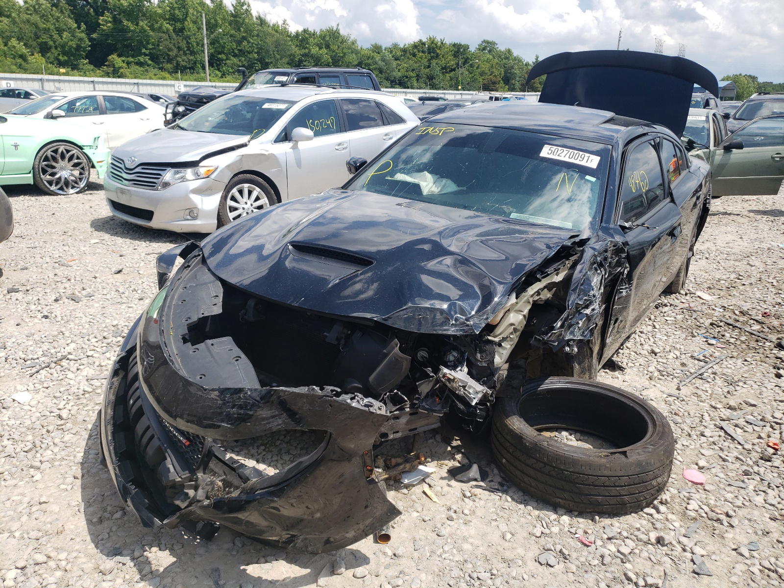 Photo 2 from auction – 2019 DODGE CHARGER R/ with VIN 2C3CDXCT6KH607376