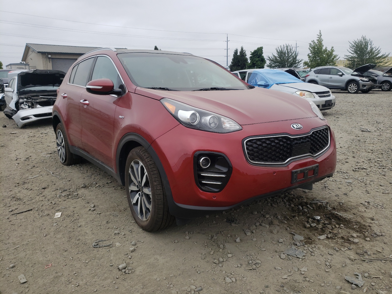 Zdjęcie 1 z aukcji – 2017 KIA SPORTAGE E z VIN KNDPNCAC7H7253748