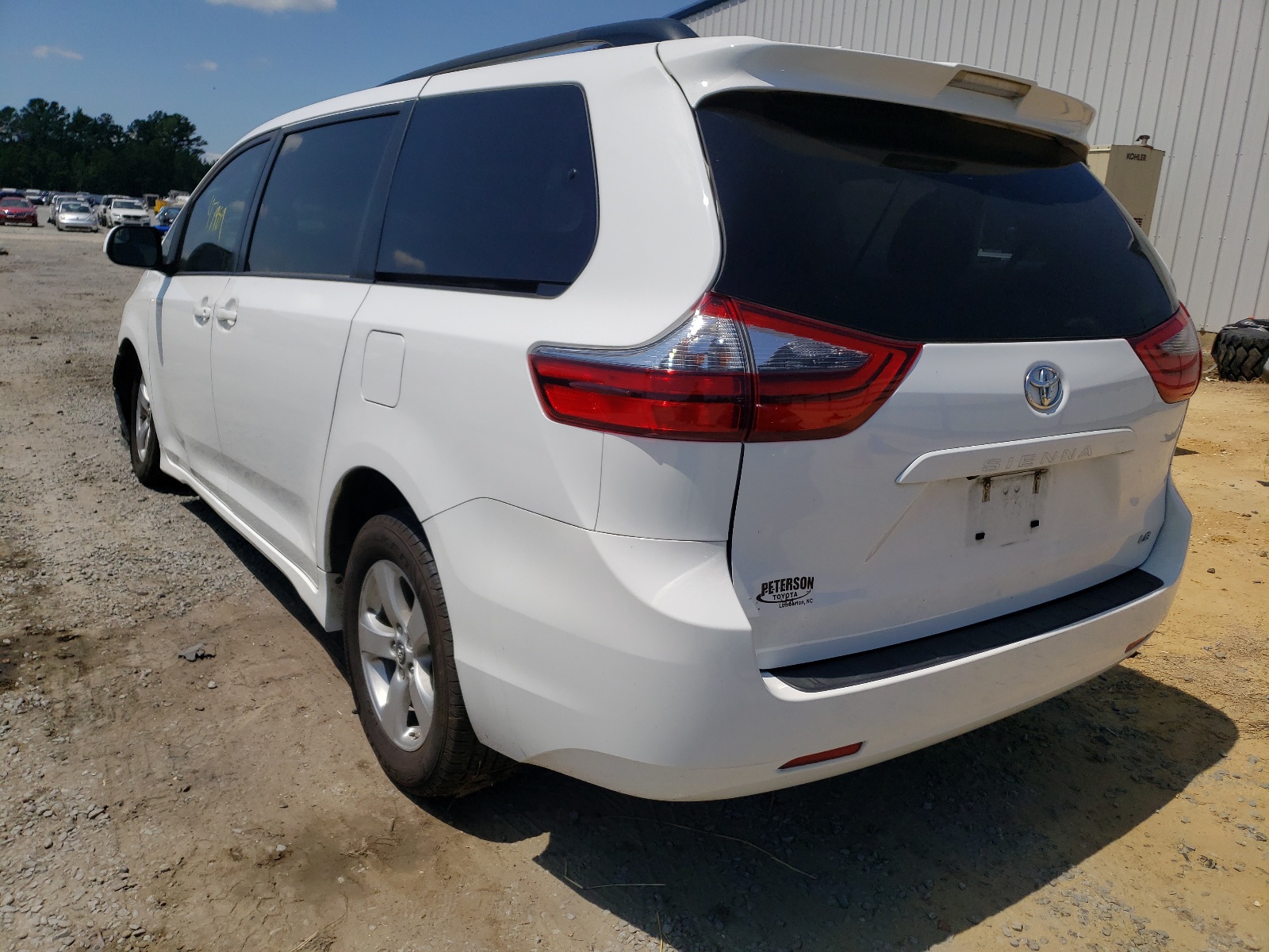 Photo 3 from auction – 2020 TOYOTA SIENNA LE with VIN 5TDKZ3DC4LS044749