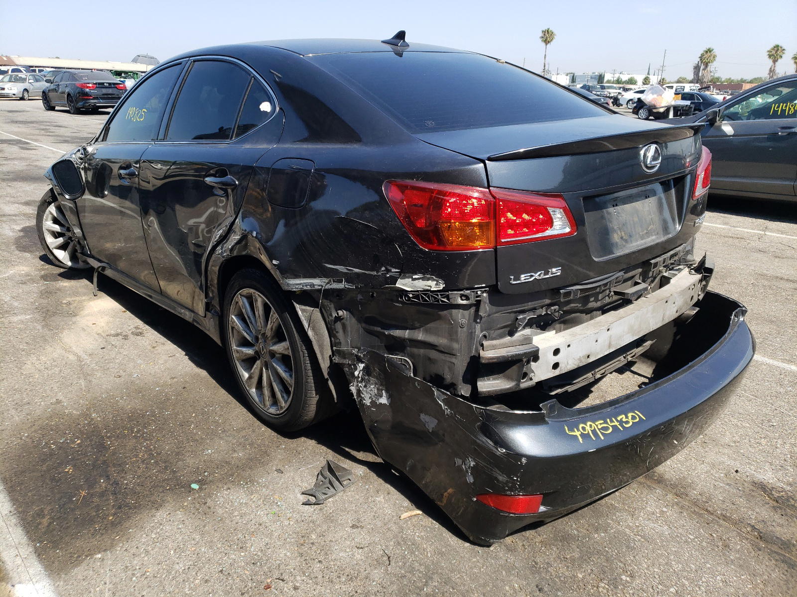 Photo 3 from auction – 2009 LEXUS IS 250 with VIN JTHBK262995102340
