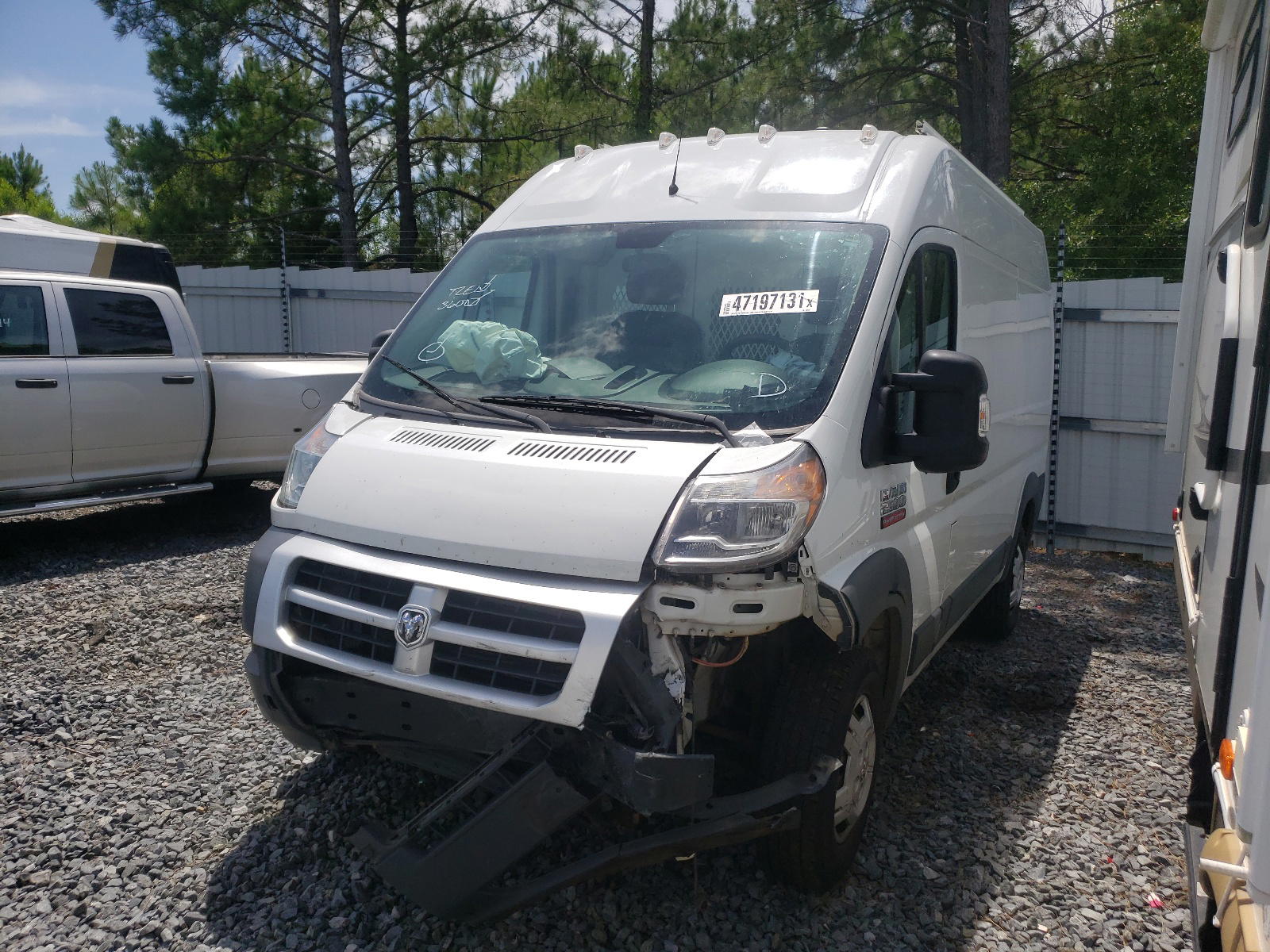 Photo 2 from auction – 2014 RAM PROMASTER with VIN 3C6TRVCG7EE107299