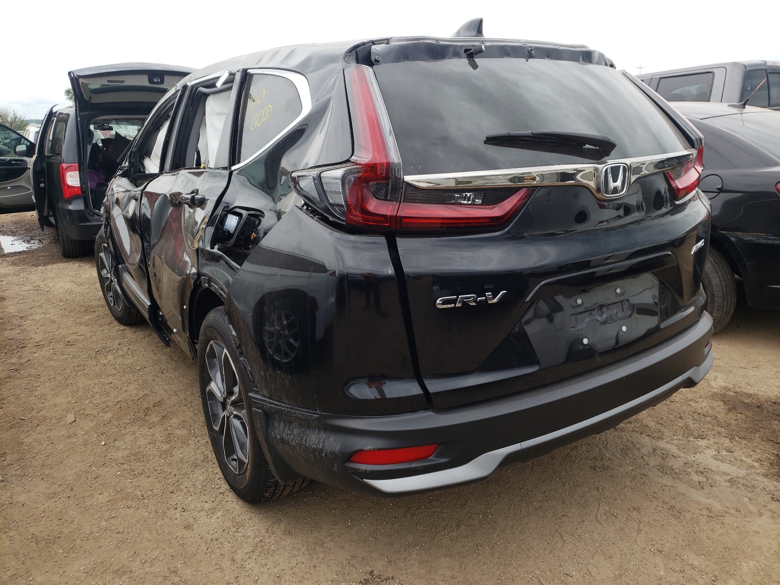 Photo 3 from auction – 2020 HONDA CR-V EX with VIN 5J6RW2H54LL003160