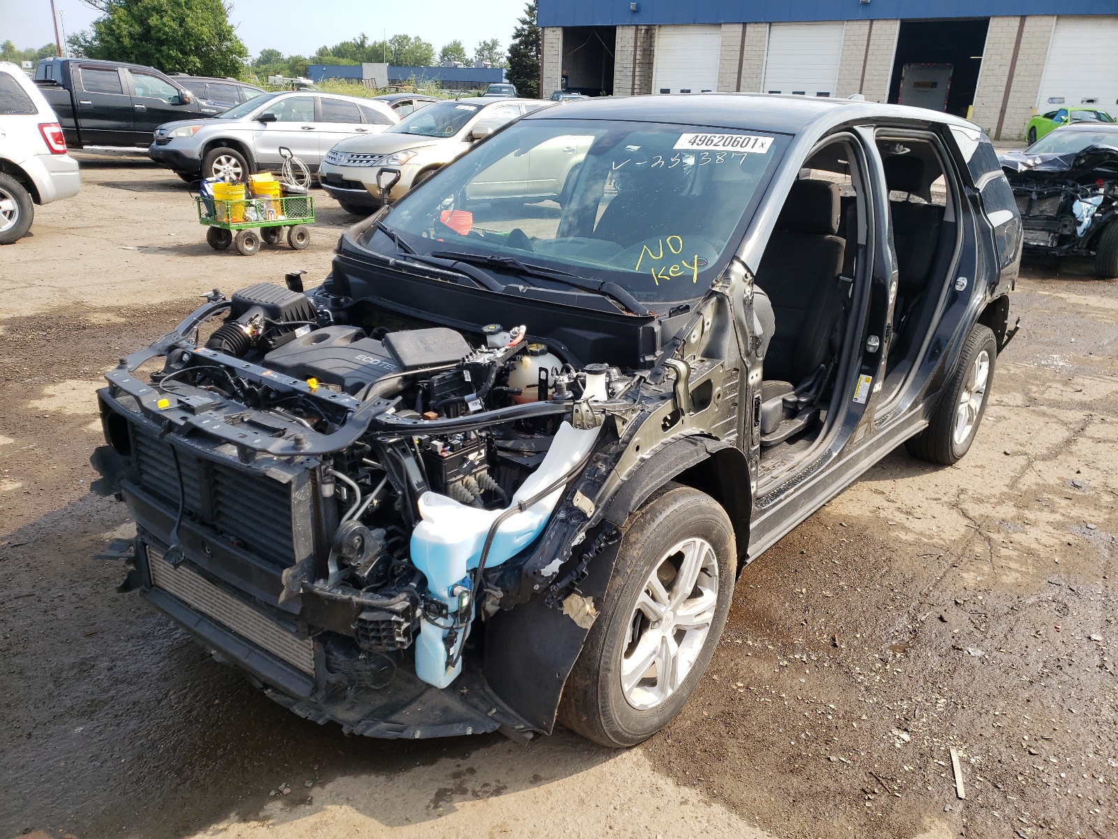 Photo 2 from auction – 2018 GMC TERRAIN SL with VIN 3GKALTEV5JL253387