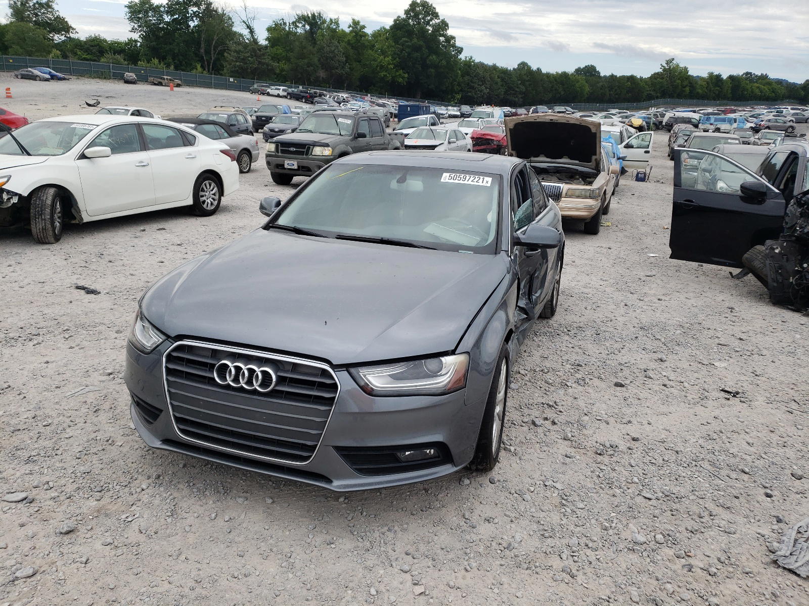Photo 2 from auction – 2013 AUDI A4 PREMIUM with VIN WAUAFAFL8DN030458