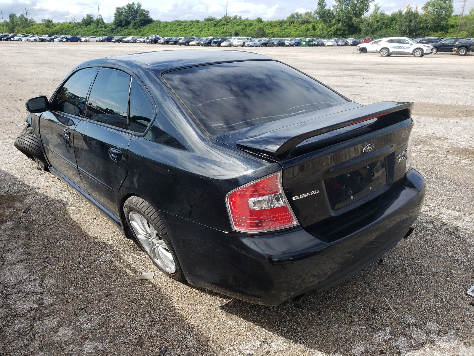 Photo 3 from auction – 2007 SUBARU LEGACY GT with VIN 4S3BL676976202601