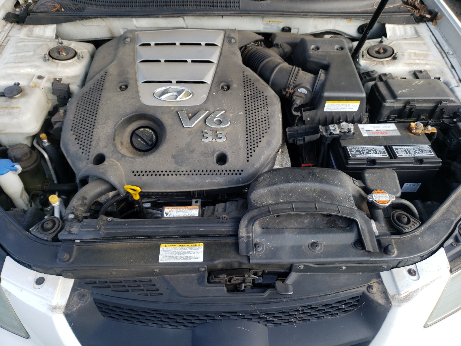 Photo 7 from auction – 2007 HYUNDAI SONATA SE with VIN 5NPEU46F57H184037