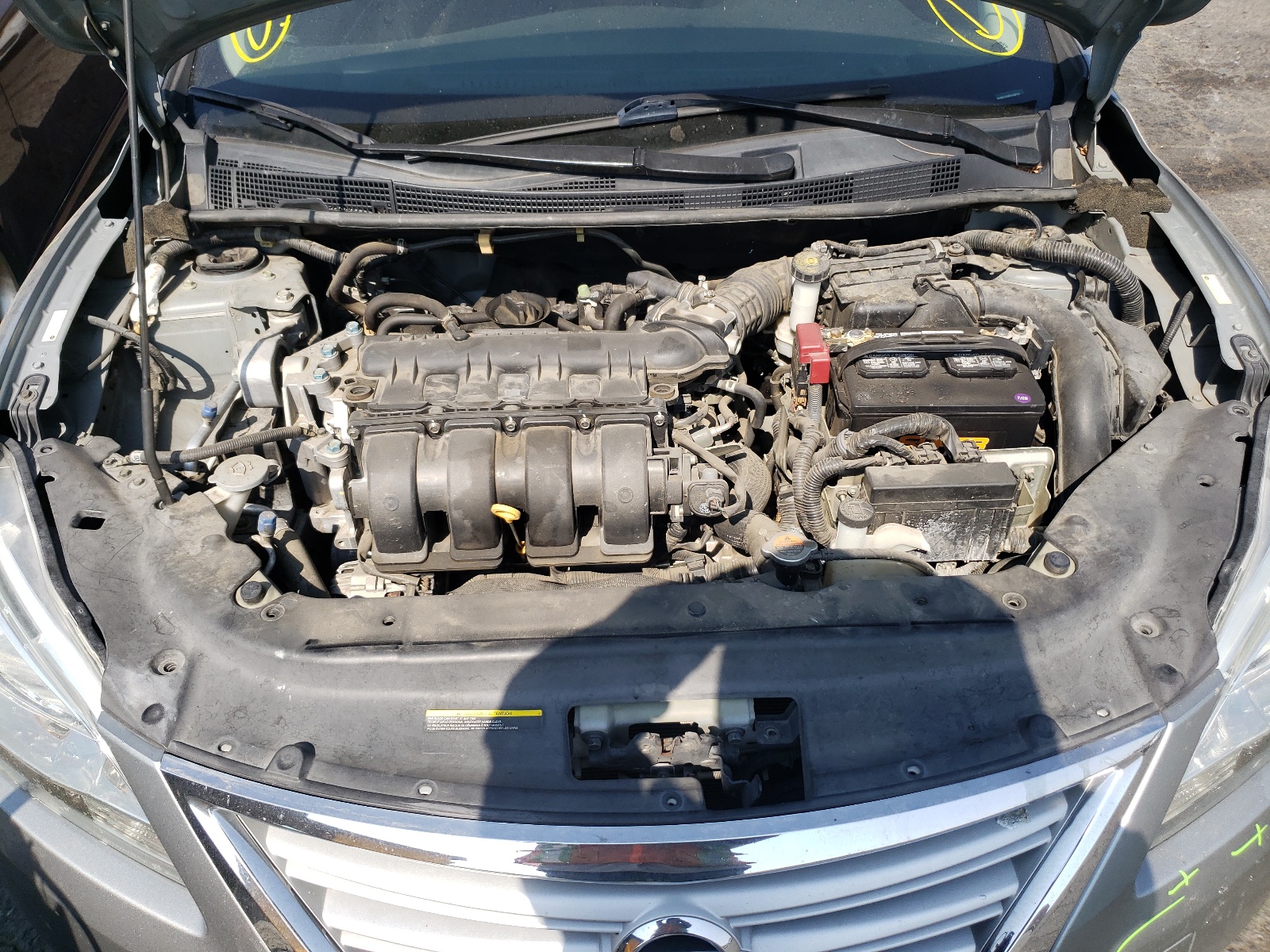 Photo 7 from auction – 2013 NISSAN SENTRA S with VIN 3N1AB7AP8DL647101