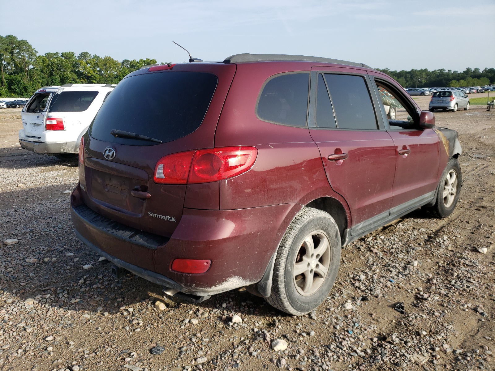 Photo 4 from auction – 2008 HYUNDAI SANTA FE G with VIN 5NMSG13D48H138869
