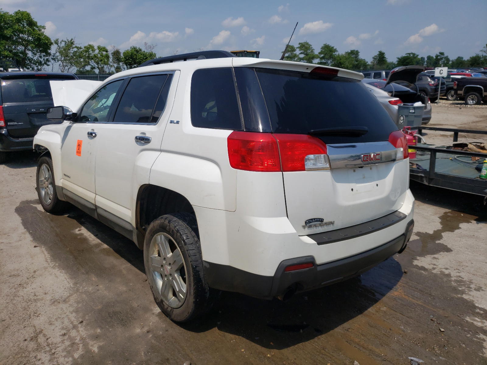 Photo 3 from auction – 2012 GMC TERRAIN SL with VIN 2GKFLSE57C6372372