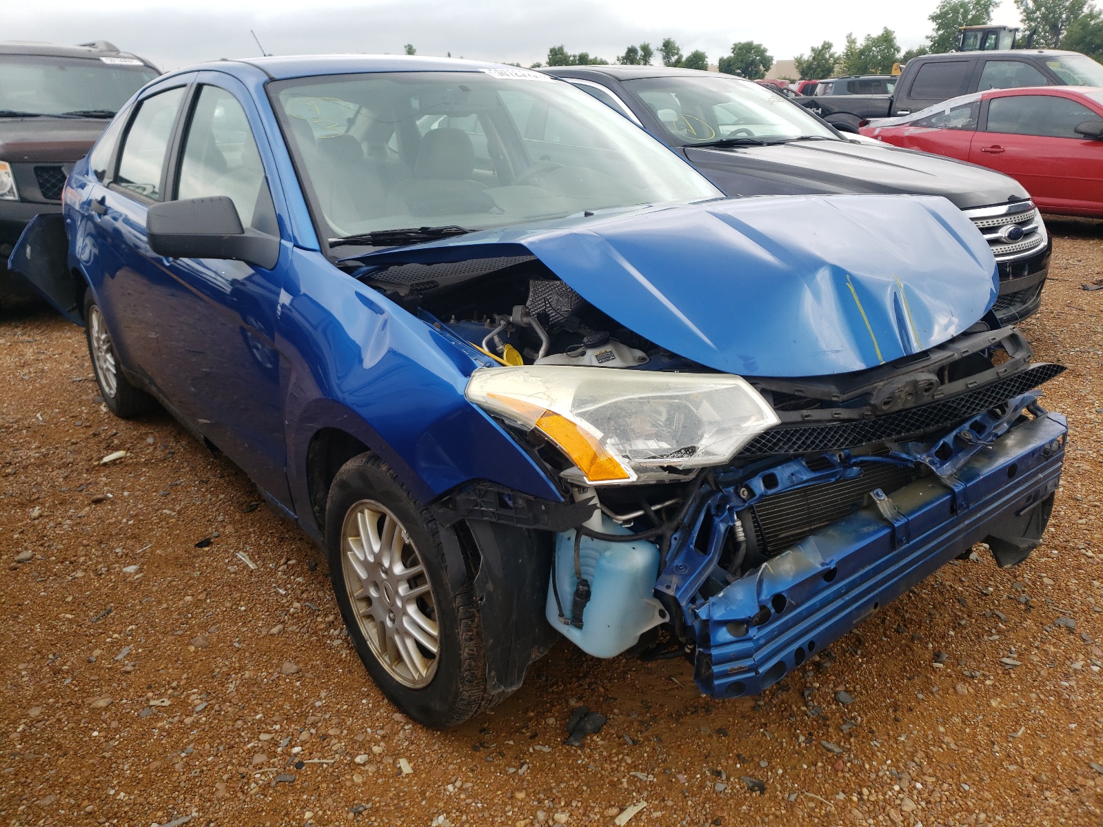 FORD FOCUS SE 2010 with VIN 1FAHP3FN3AW121600 - Photo from auction