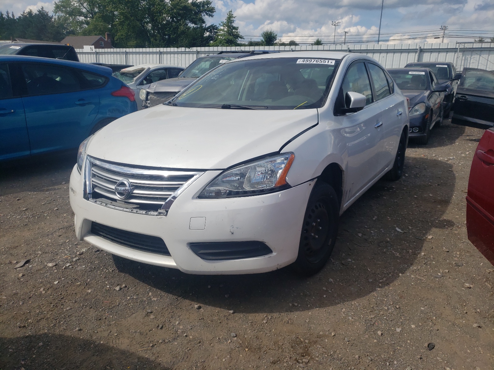 Photo 2 from auction – 2014 NISSAN SENTRA S with VIN 3N1AB7AP0EY287908