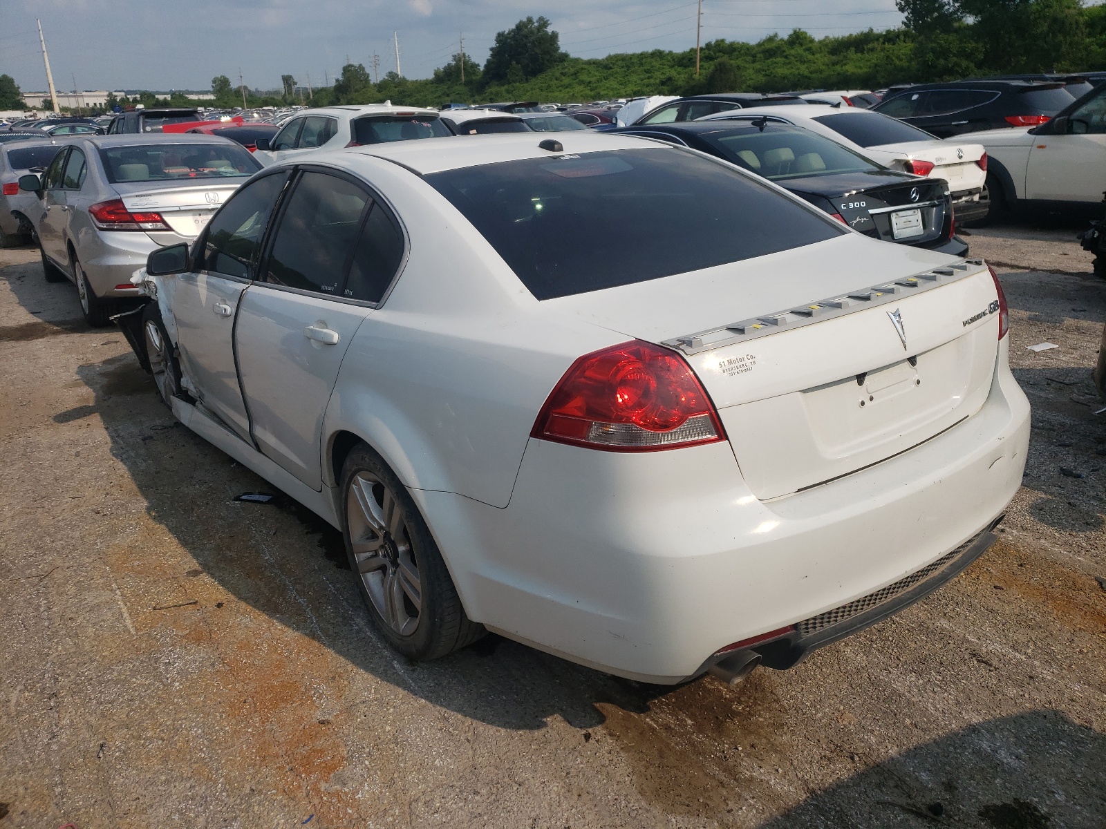 Photo 3 from auction – 2008 PONTIAC G8 with VIN 6G2ER57778L150958