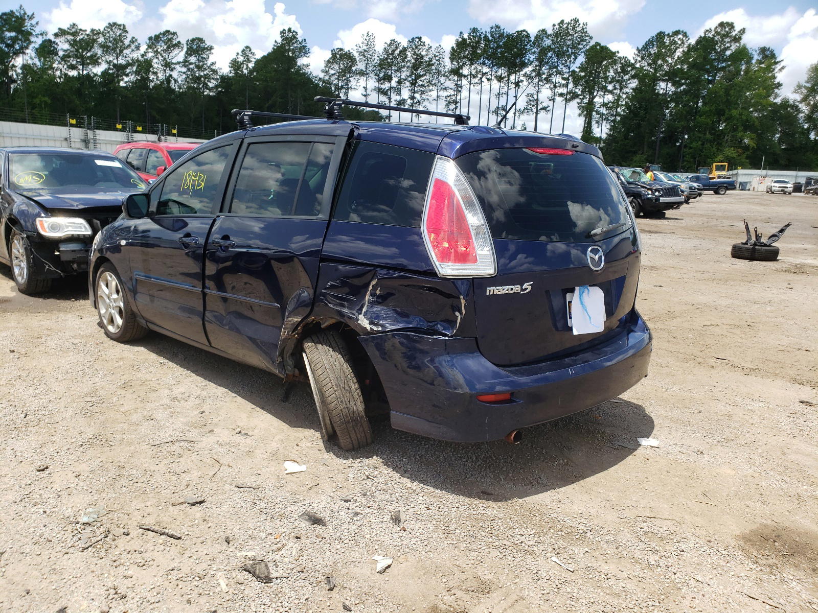 Photo 9 from auction – 2009 MAZDA 5 with VIN JM1CR29L090344291