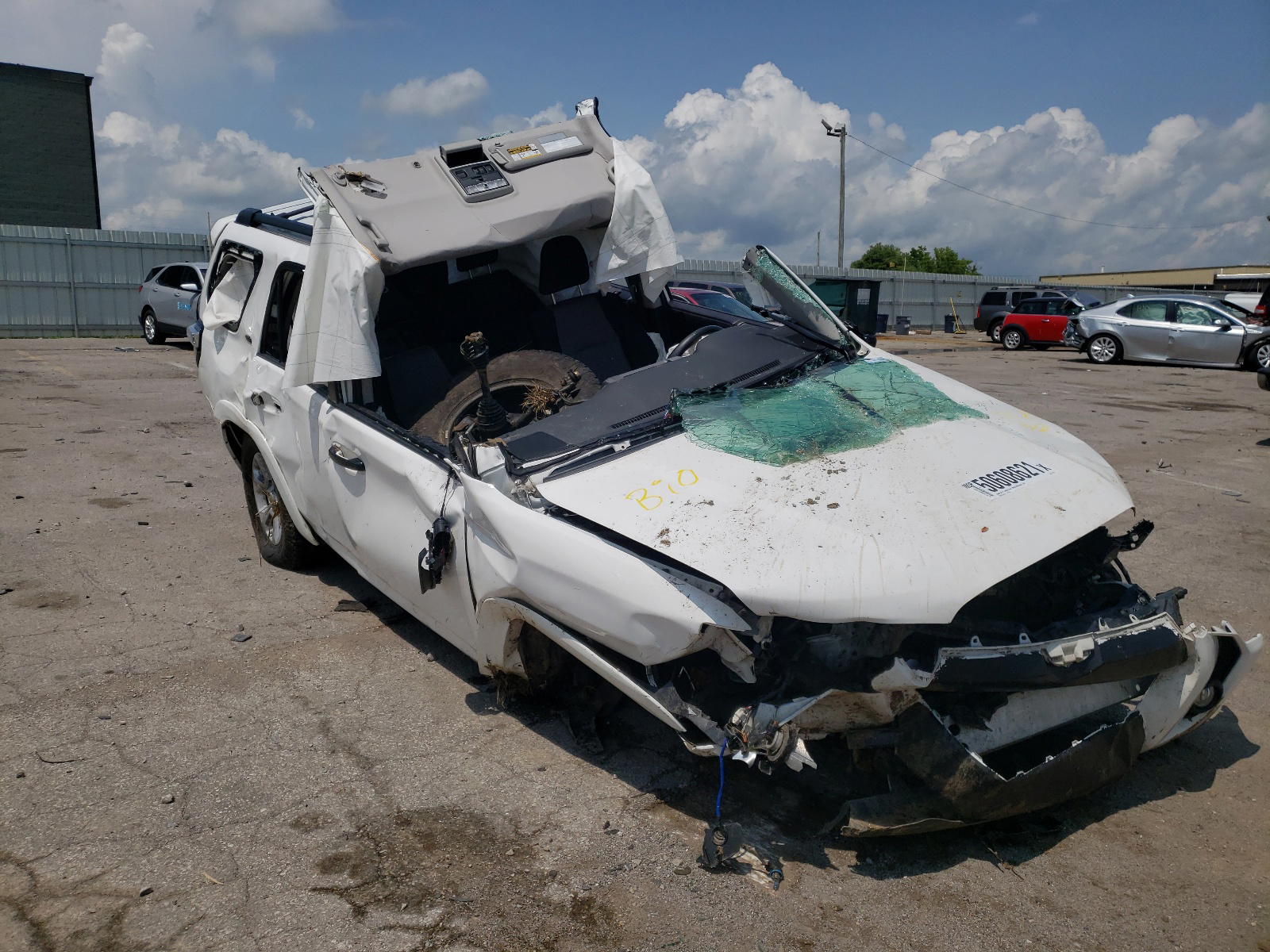 TOYOTA 4RUNNER SR 2016 with VIN JTEBU5JR1G5367277 - Photo from auction