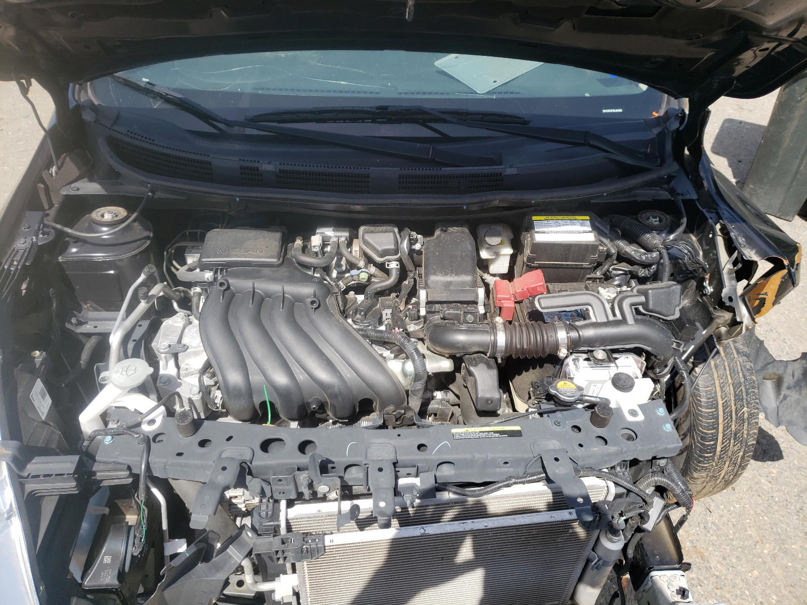 Photo 7 from auction – 2019 NISSAN VERSA S with VIN 3N1CN7AP3KL804983