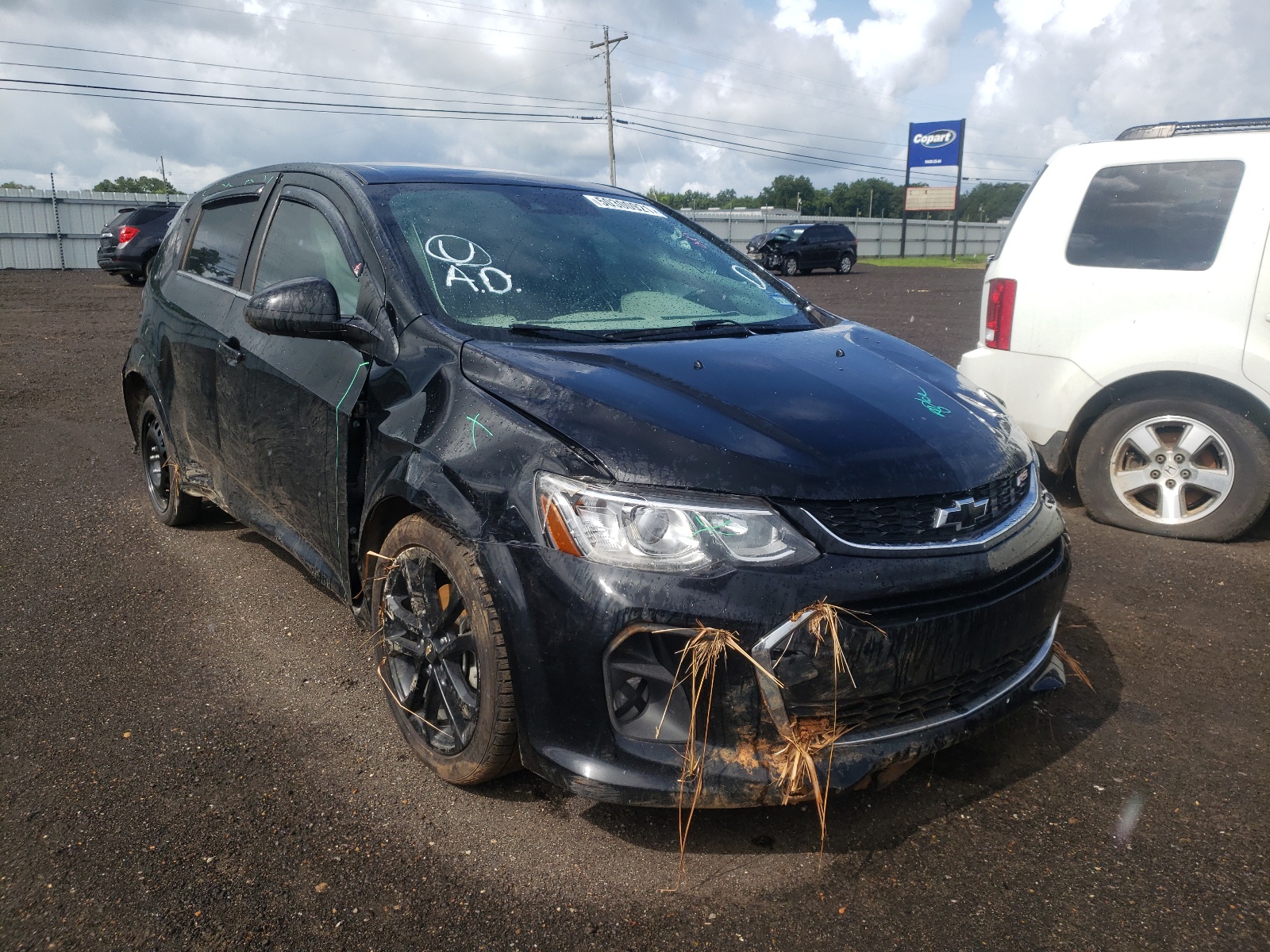 Photo 1 from auction – 2017 CHEVROLET SONIC PREM with VIN 1G1JE6SBXH4140612