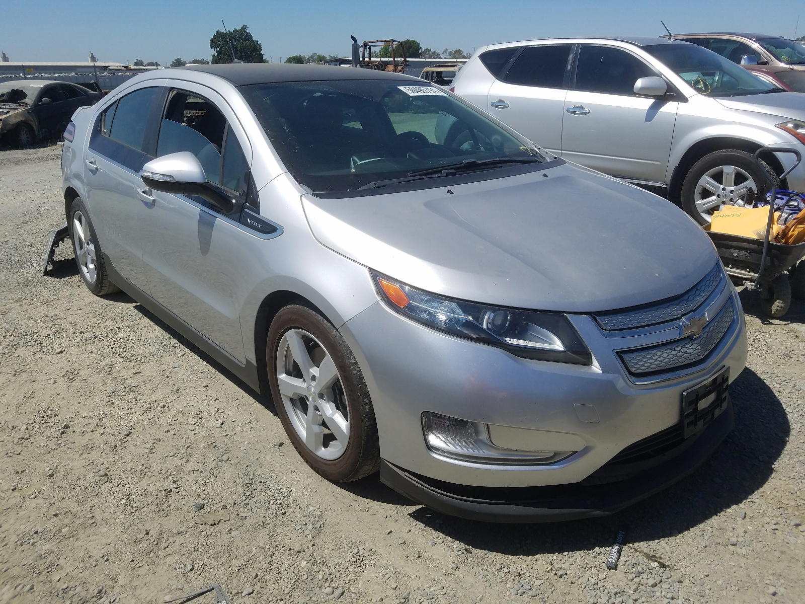 CHEVROLET VOLT 2012 with VIN 1G1RE6E43CU122980 - Photo from auction