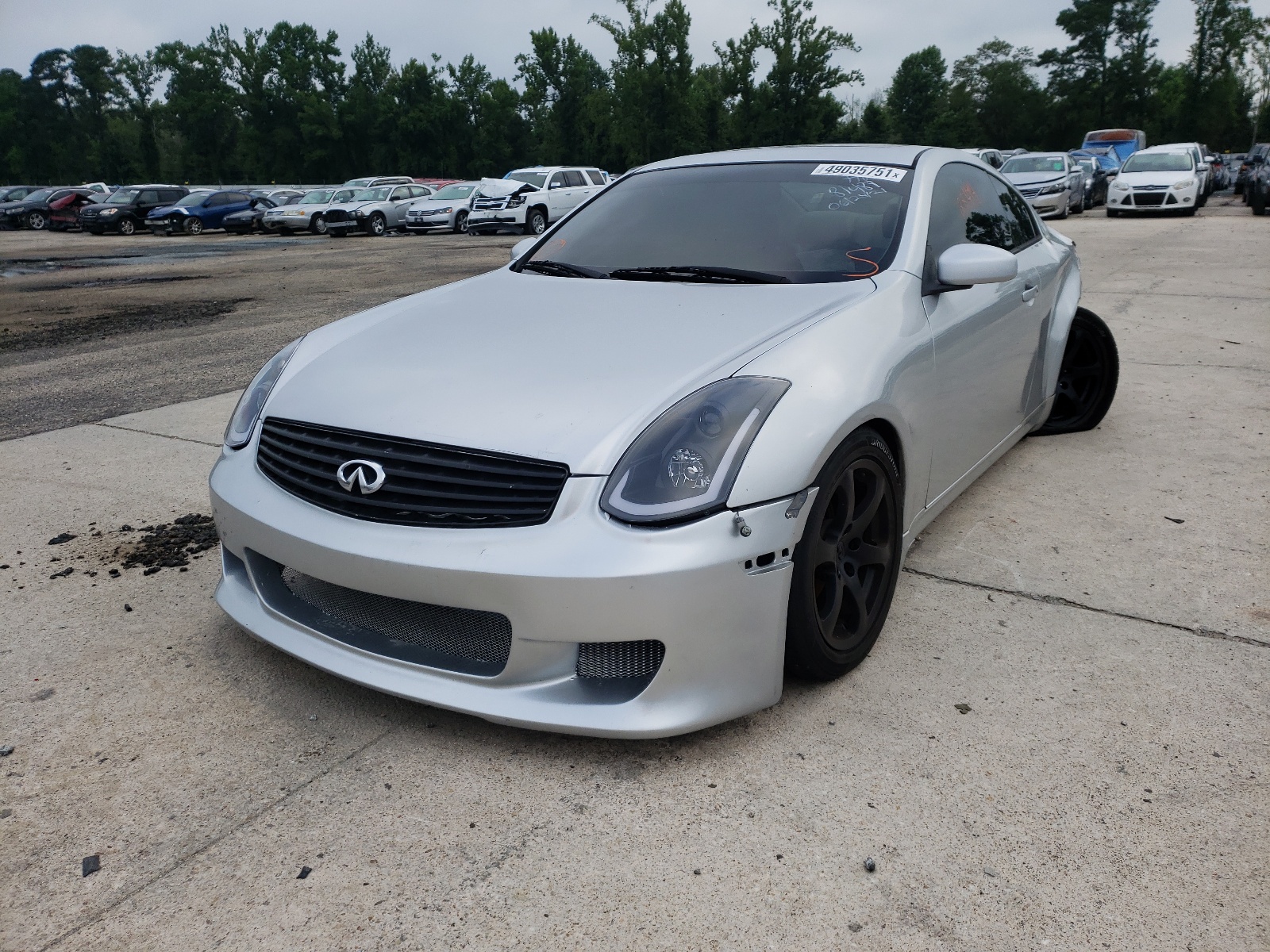 Photo 2 from auction – 2006 INFINITI G35 with VIN JNKCV54E36M712584