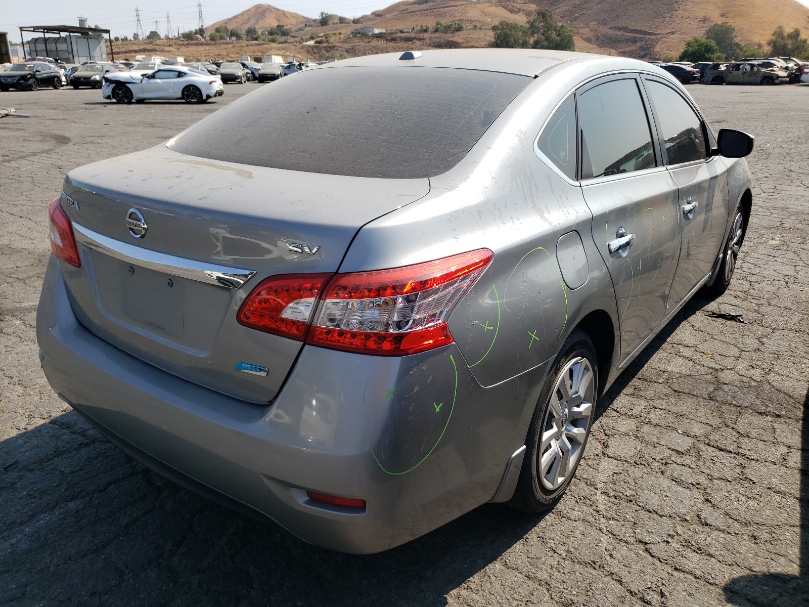 Photo 4 from auction – 2013 NISSAN SENTRA S with VIN 3N1AB7AP8DL647101