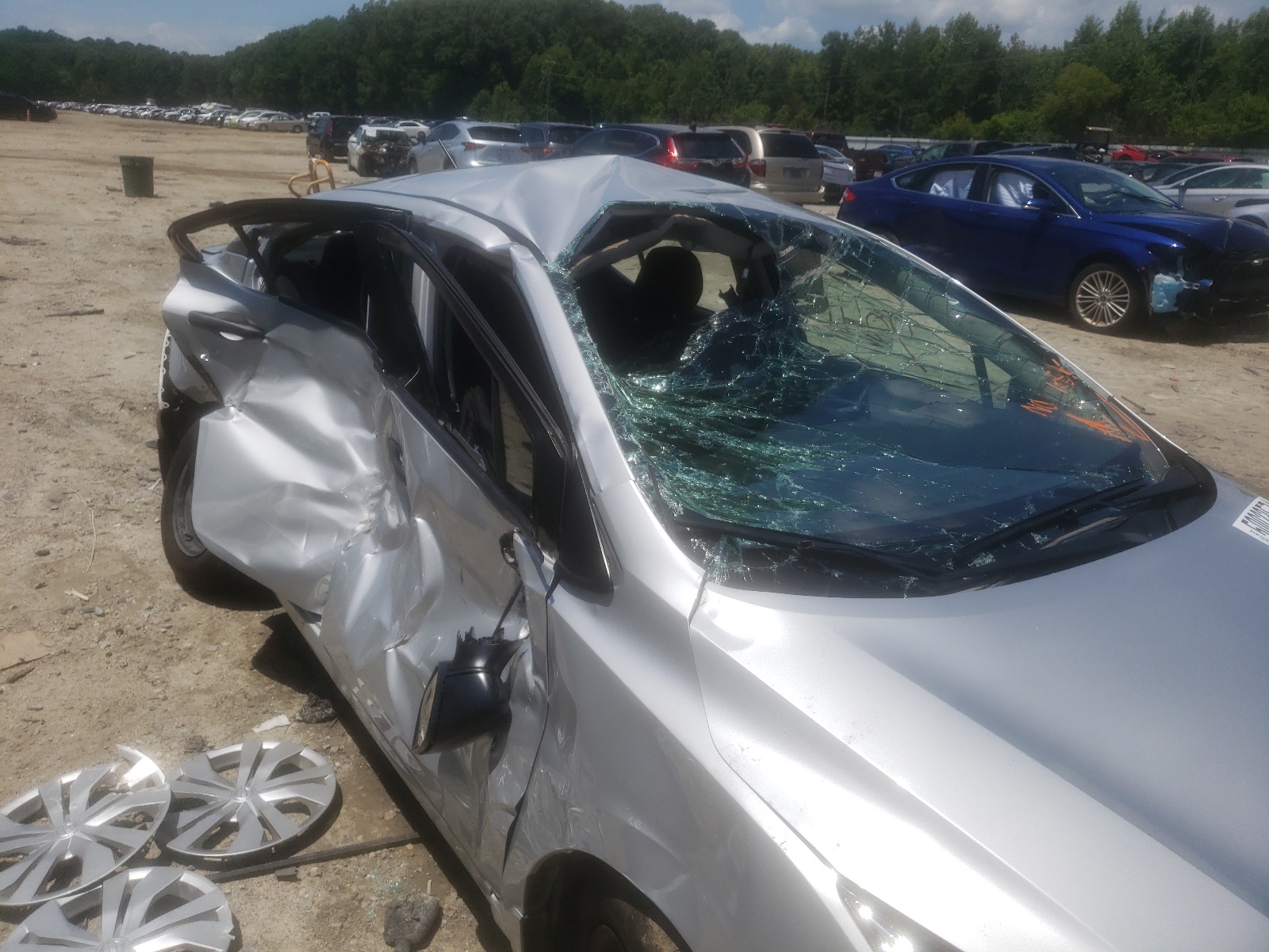 Photo 9 from auction – 2020 NISSAN VERSA S with VIN 3N1CN8DV0LL916108