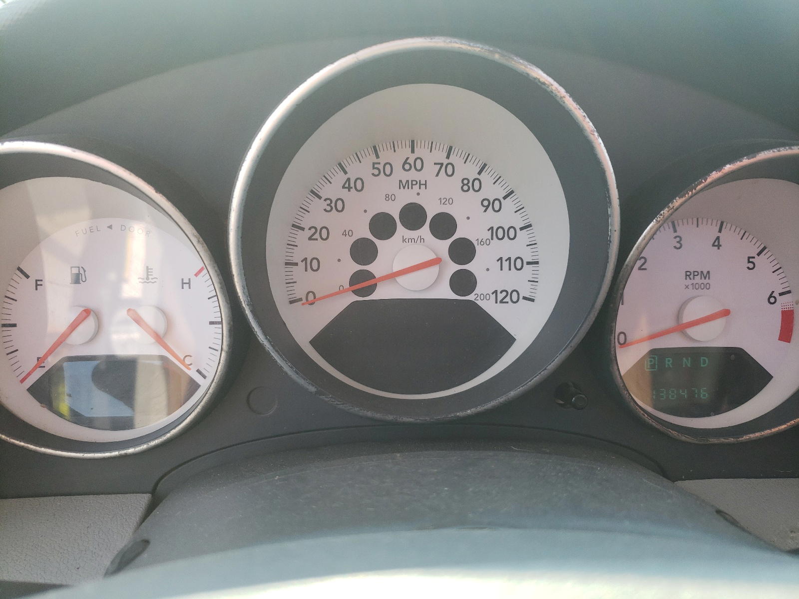 Photo 8 from auction – 2007 DODGE CALIBER SX with VIN 1B3HB48B97D508854