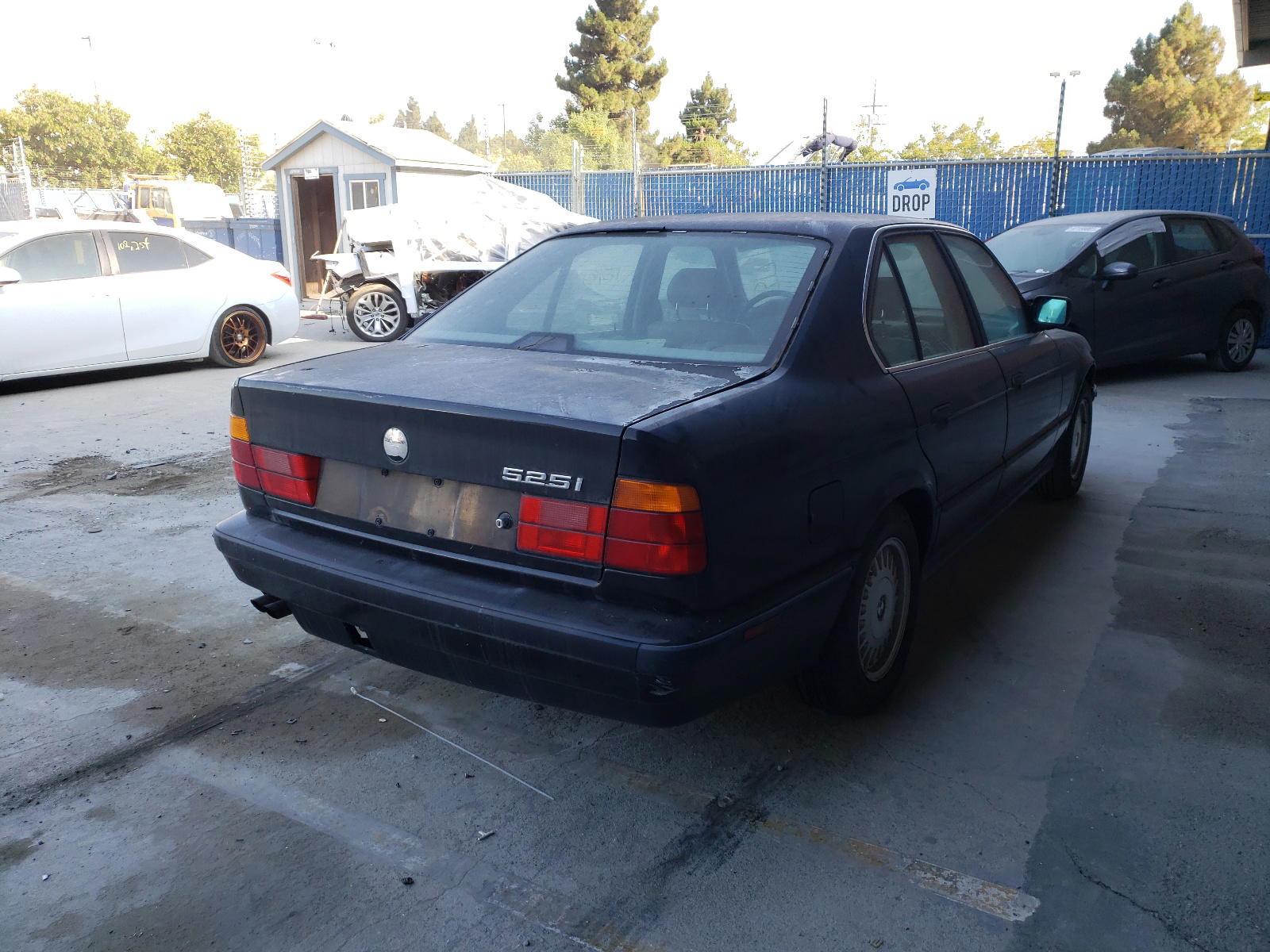 Photo 4 from auction – 1992 BMW 525 I with VIN WBAHD5318NBF96818