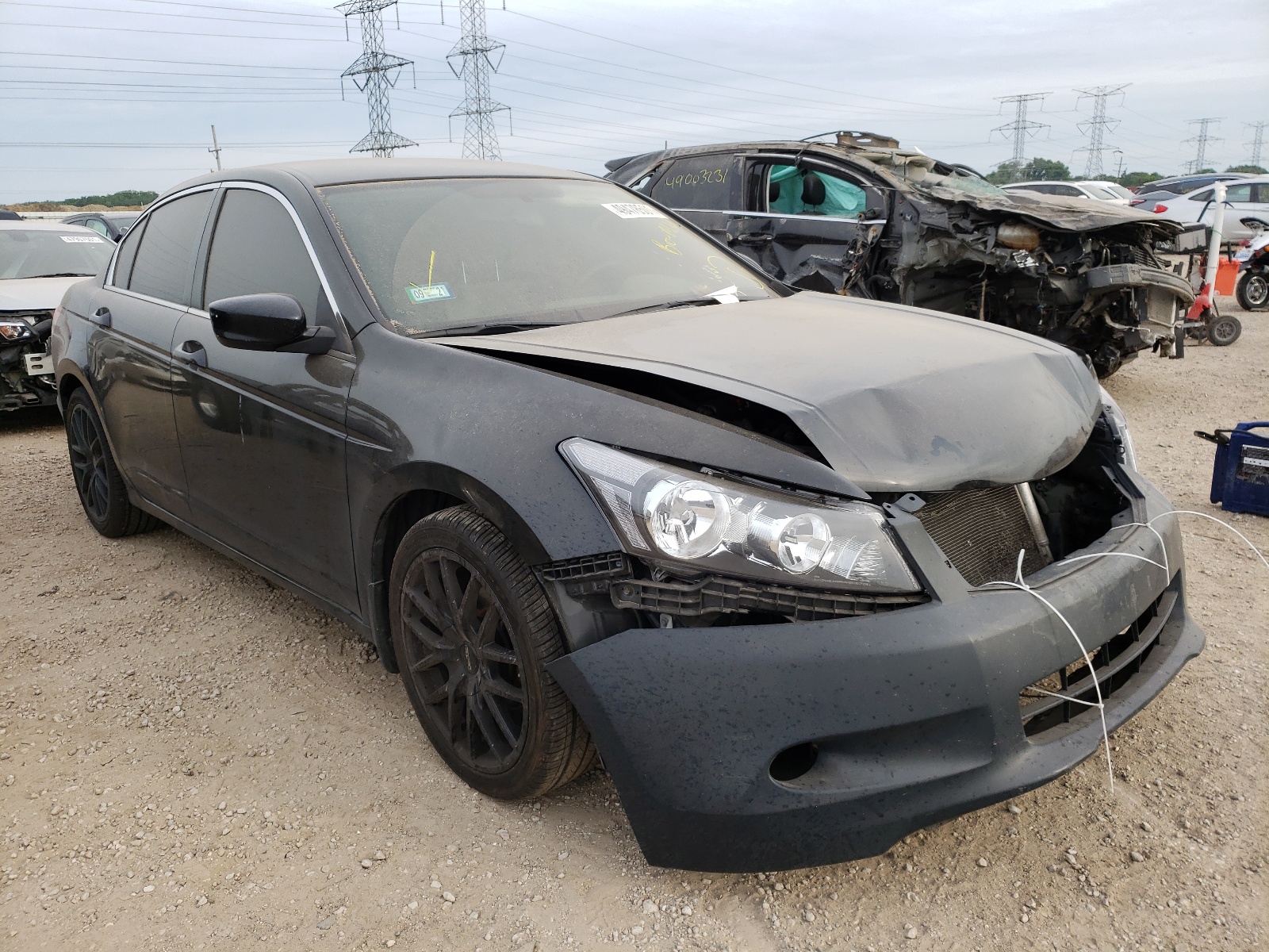HONDA ACCORD LX 2008 with VIN JHMCP26338C028986 - Photo from auction