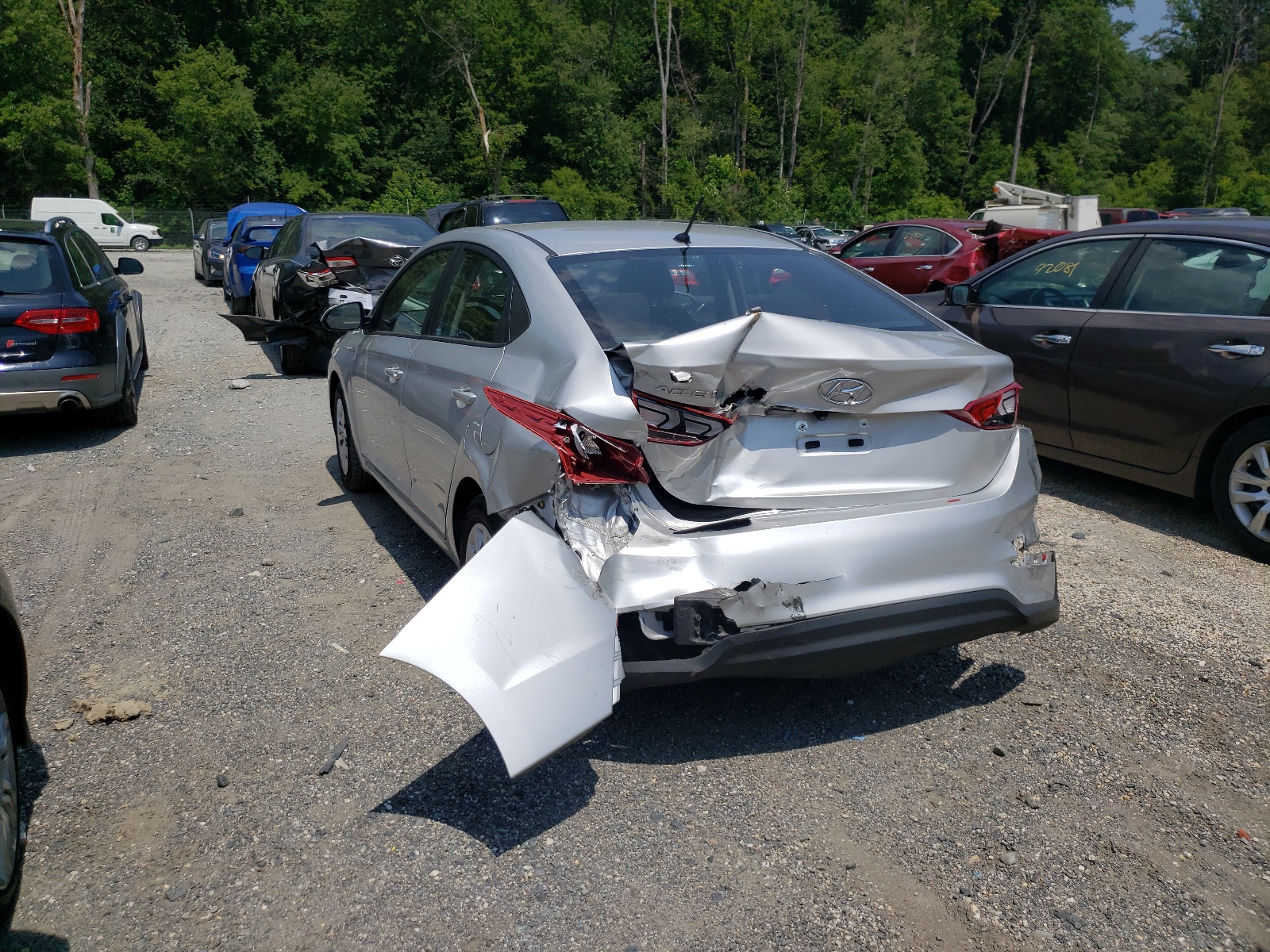 Photo 3 from auction – 2020 HYUNDAI ACCENT SE with VIN 3KPC24A60LE096614