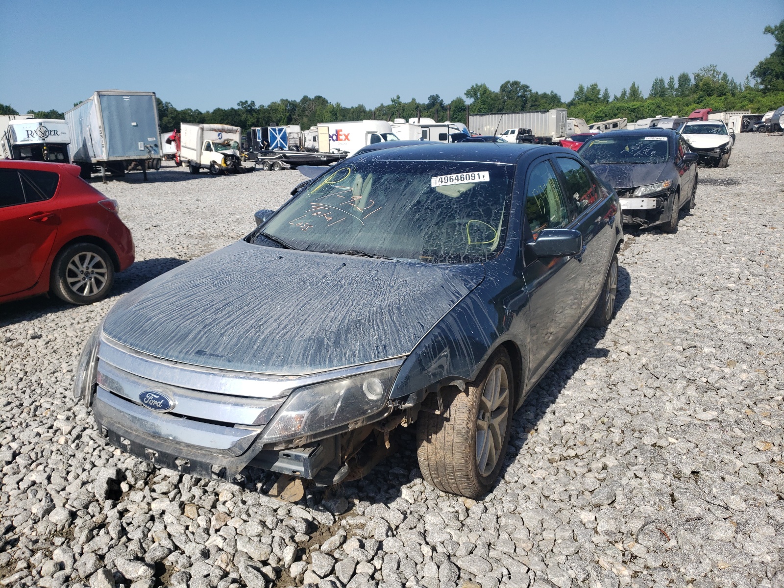 Photo 2 from auction – 2011 FORD FUSION SE with VIN 3FAHP0HA4BR331491