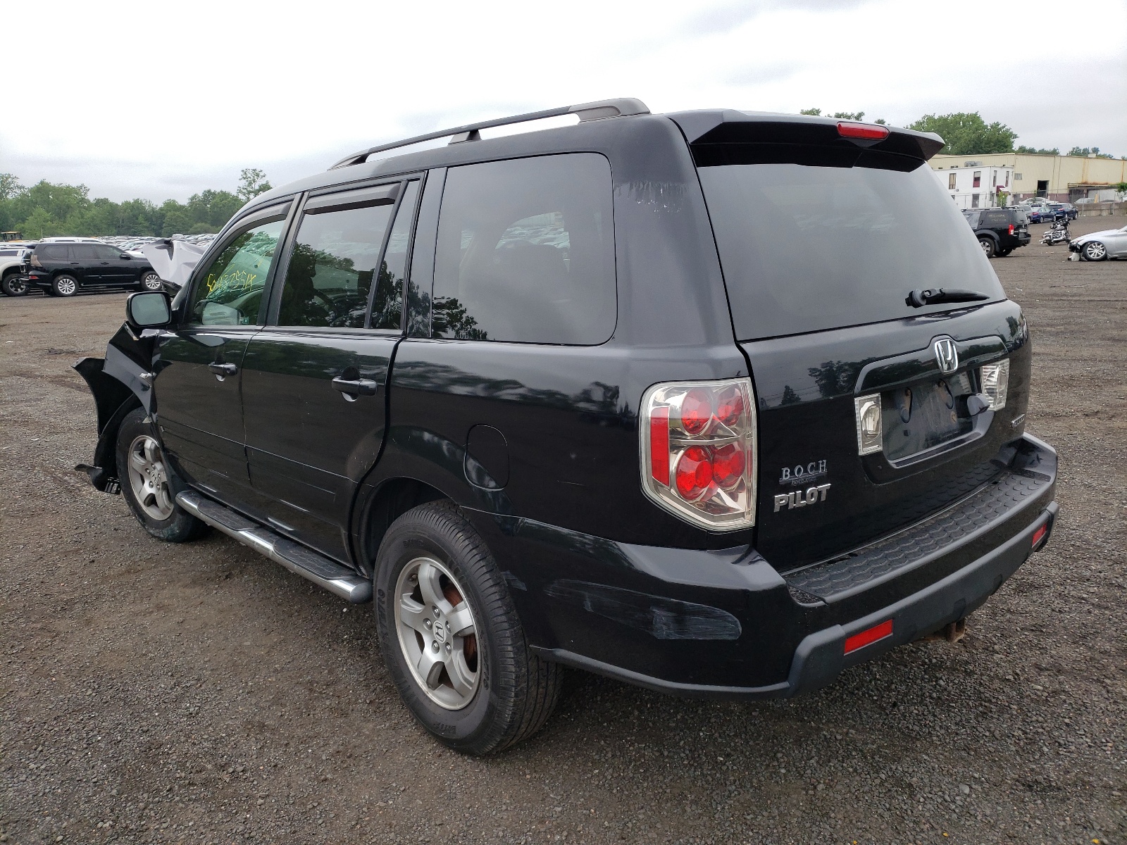 Photo 3 from auction – 2007 HONDA PILOT EXL with VIN 2HKYF18747H523818