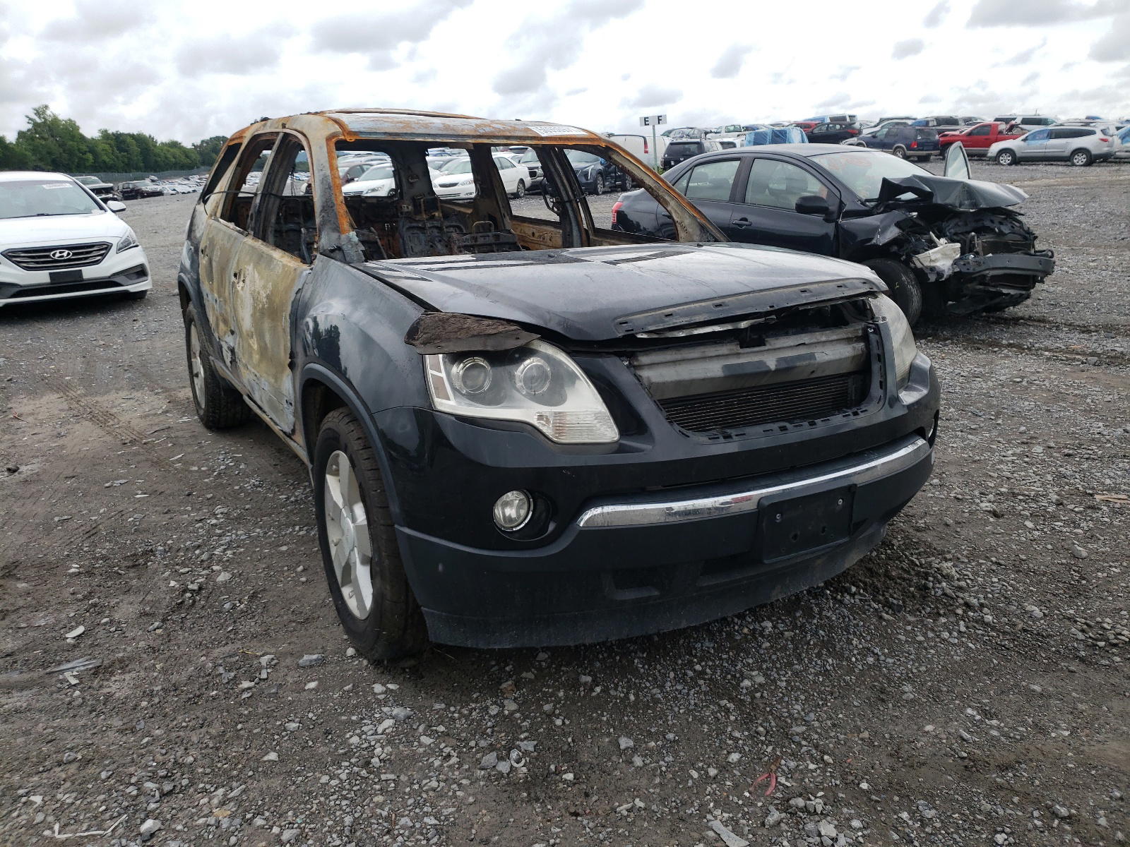 GMC ACADIA SLT 2008 with VIN 1GKEV33748J227719 - Photo from auction