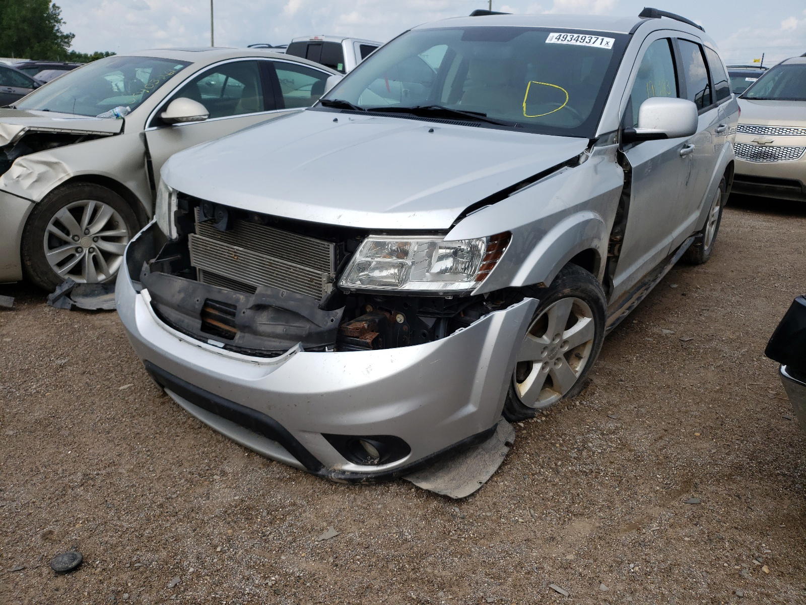 Photo 9 from auction – 2012 DODGE JOURNEY SX with VIN 3C4PDCBG4CT245888