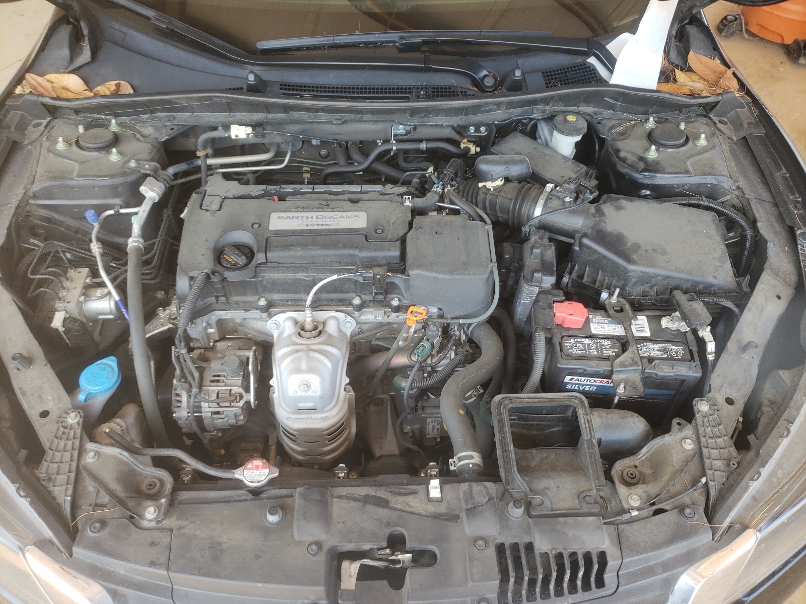 Photo 7 from auction – 2015 HONDA ACCORD LX with VIN 1HGCR2F30FA168340