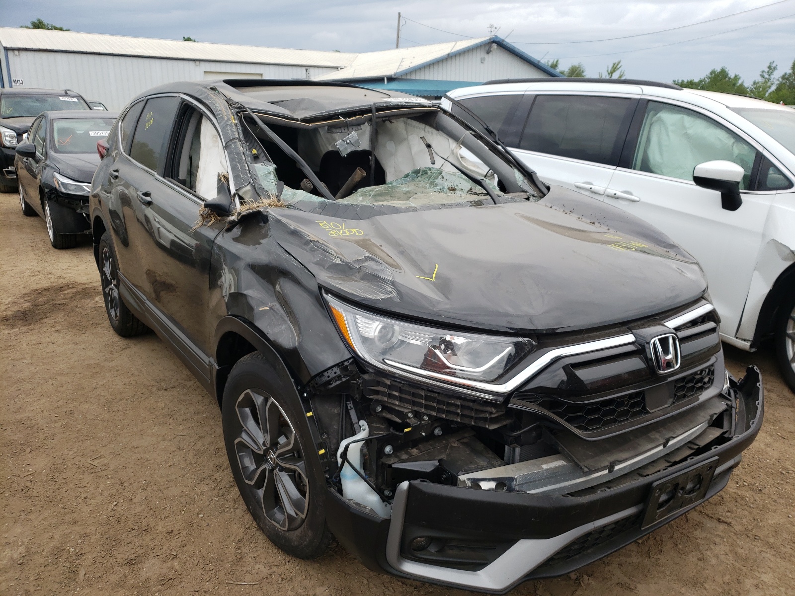 Photo 1 from auction – 2020 HONDA CR-V EX with VIN 5J6RW2H54LL003160