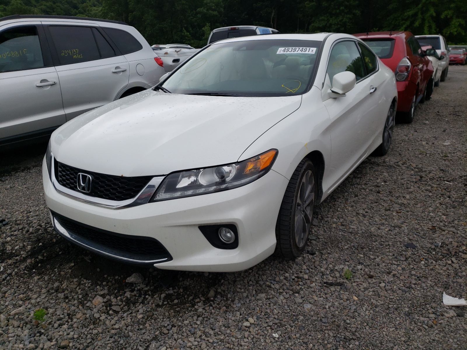Photo 2 from auction – 2014 HONDA ACCORD EXL with VIN 1HGCT2B89EA008992
