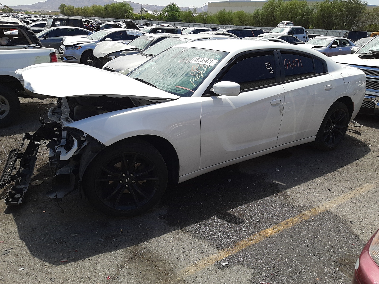 Photo 2 from auction – 2018 DODGE CHARGER SX with VIN 2C3CDXHG6JH129079