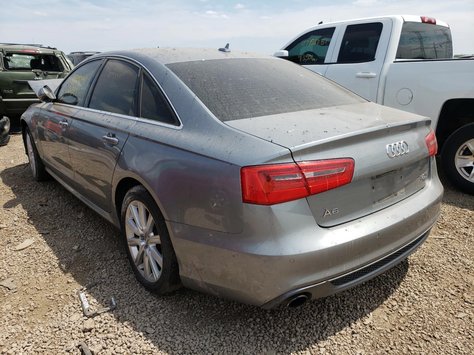 Photo 3 from auction – 2013 AUDI A6 PRESTIG with VIN WAUHGAFC4DN091396