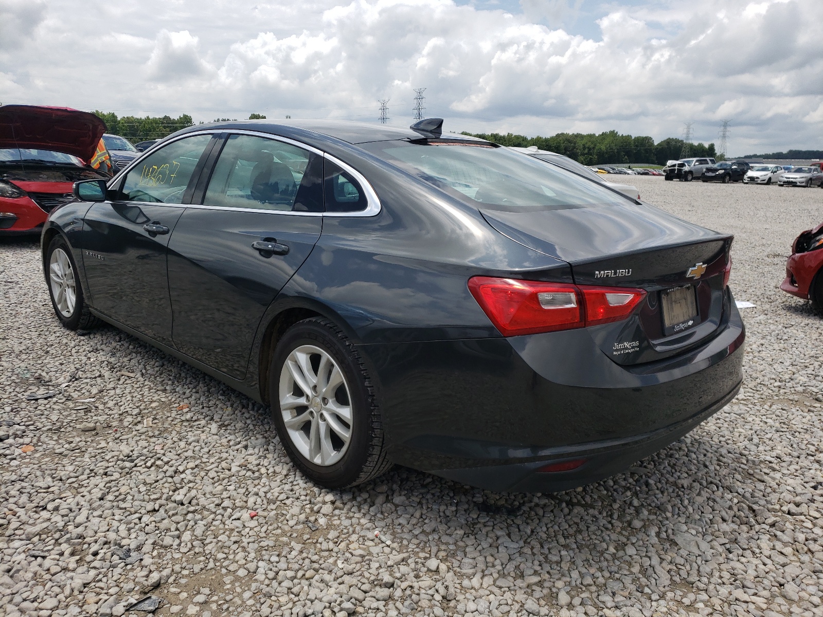 Photo 3 from auction – 2017 CHEVROLET MALIBU LT with VIN 1G1ZE5ST4HF251621