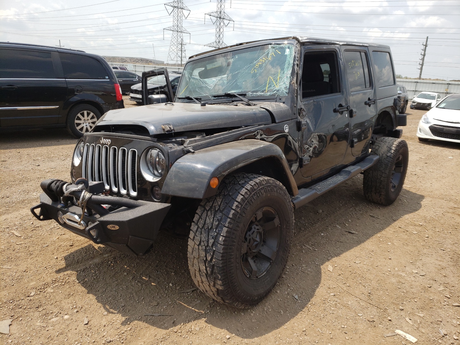 Photo 2 from auction – 2017 JEEP WRANGLER U with VIN 1C4HJWEG0HL606336