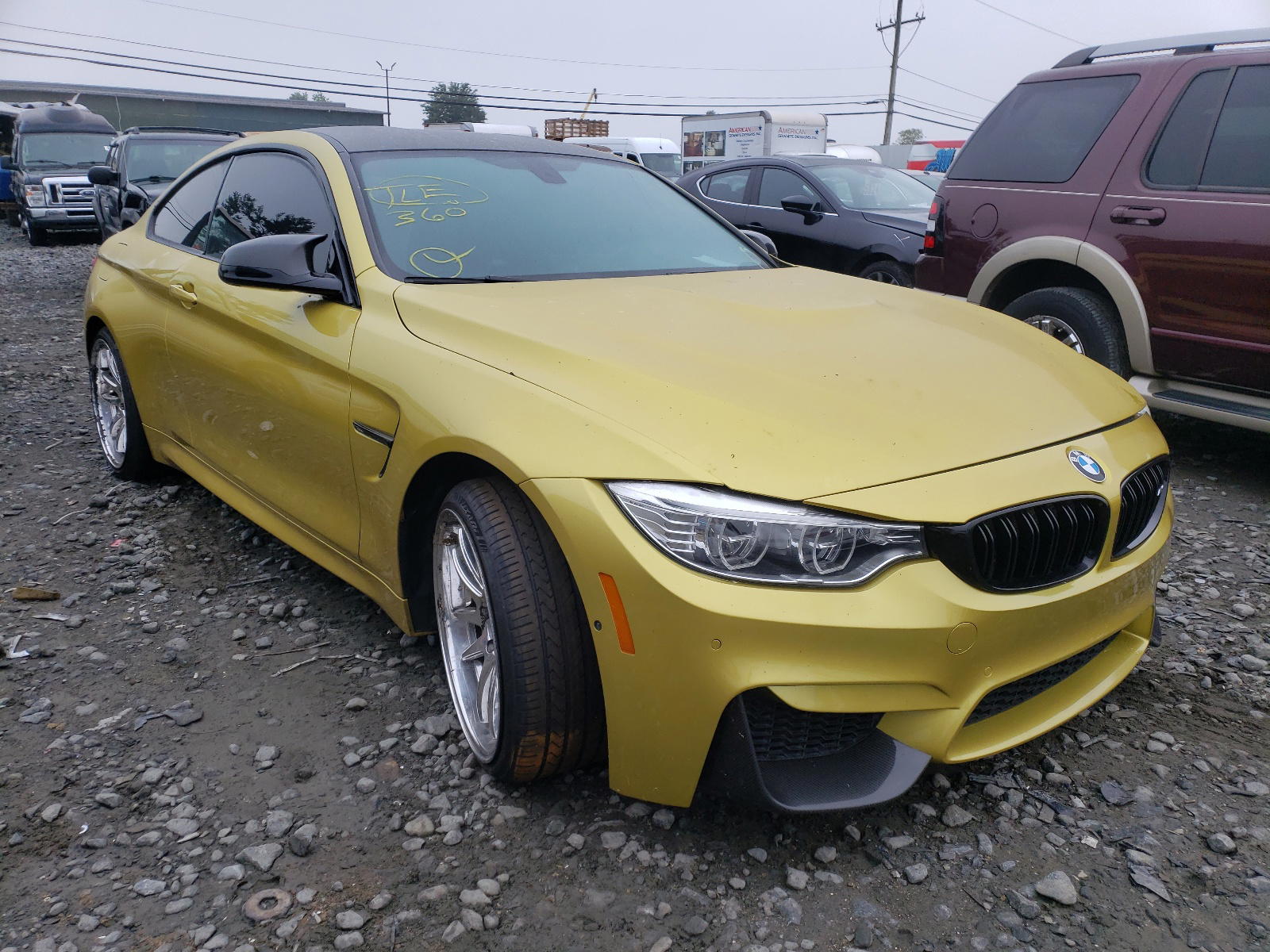 BMW M4 2016 with VIN WBS3R9C58GK339076 - Photo from auction
