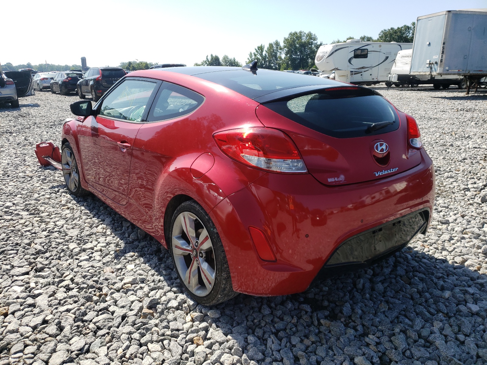 Photo 3 from auction – 2013 HYUNDAI VELOSTER with VIN KMHTC6AD9DU160462