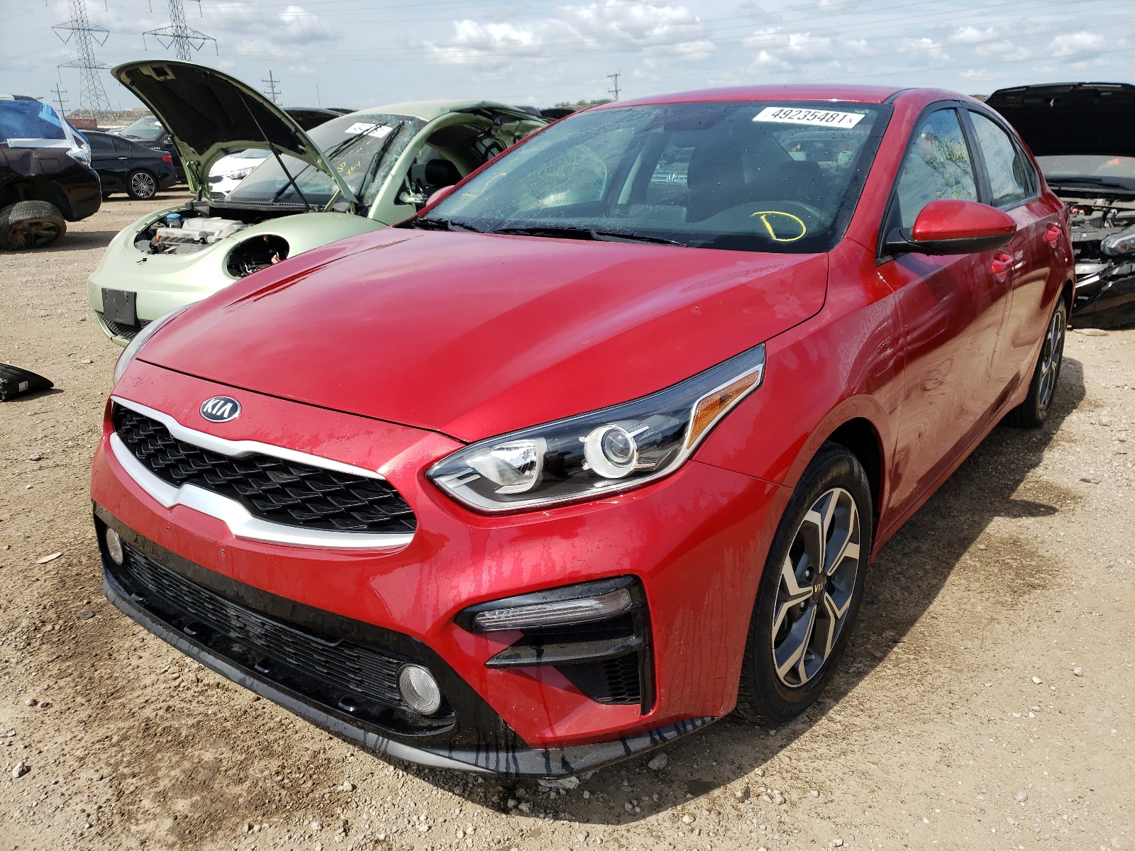 Photo 2 from auction – 2019 KIA FORTE FE with VIN 3KPF24AD0KE057368